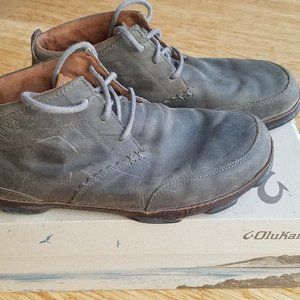 Olukai Leather Chukka Boots